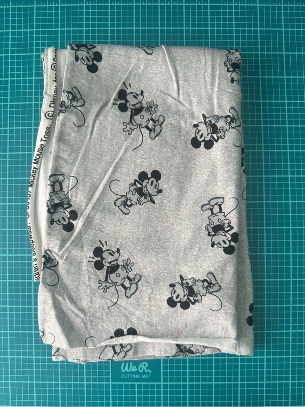 Disney Mickey Mouse Knit Fabric